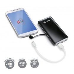 69456 CARICABATTERIE DA  VIAGGIO POWER BANK BIANCO