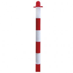 PALETTO H90cm BIANCO ROSSO per COLONNINA DI SICUREZZA