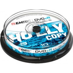 DVD+R EMTEC4,7GB 16X SPINDLE (kit 10pz)