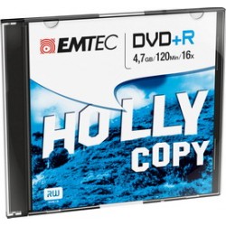 DVD+R EMTEC4,7GB 16X SLIM CASE (kit 10pz)