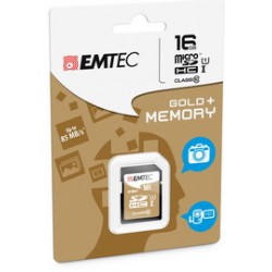 SDHC EMTEC 16GB CLASS 10 GOLD +