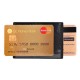 HIDENTITY Duo 85x60mm per bancomat /carta di credito NERO Exacompta - Conf da 10 pz.
