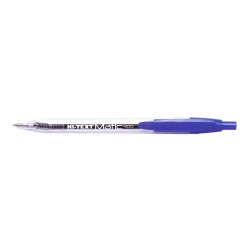 PENNA A SFERA A SCATTO   HI-TEXT MATIC BLU