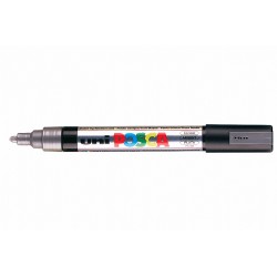 MARKER UNI POSCA PC-5M   ARGENTO PUNTA MEDIA