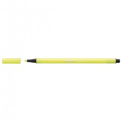 PENNARELLO STABILO PEN 68 NEON GIALLO LIMONE 024