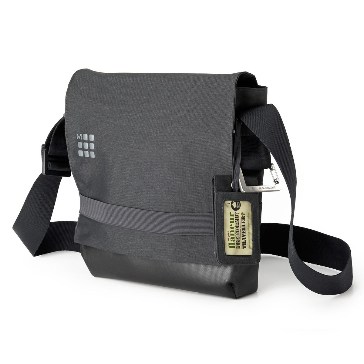 BORSA REPORTER GRIGIA MYCLOUD MOLESKINE