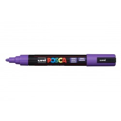 MARKER UNI POSCA VIOLA   PC-5M PUNTA MEDIA