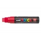 MARKER UNI POSCA PC-17K  PUNTA A SCALPELLO ROSSO