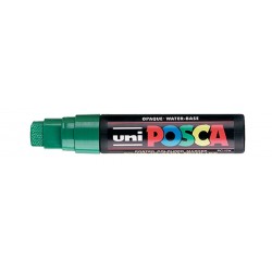 MARKER UNI POSCA PC-17K  PUNTA A SCALPELLO VERDE