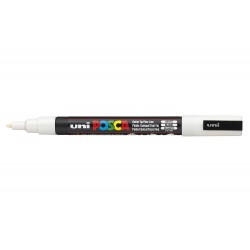 MARKER UNI POSCA PC-3M   BIANCO PUNTA FINE