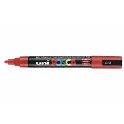 MARKER UNI POSCA PC-5M   ROSSO PUNTA MEDIA