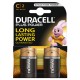 BLISTER 2 PILE DURACELL PLUS (MN1400) C - MEZZA TORCIA