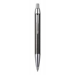 PENNA A SFERA M BLU PARKER IM PREMIUM DEEP GUN METAL CHISELLED