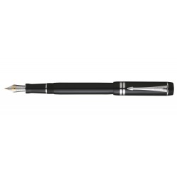 PENNA STILO M PARKER     DUOFOLD BLACK PALTINUM