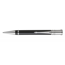 PENNA A SFERA M PARKER   DUOFOLD BLACK PALTINUM