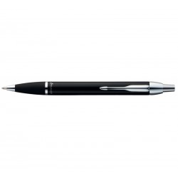 PENNA A SFERA M BLU PARKER IM METAL BLACK CT