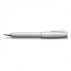 PENNA STILOGRAFICA LOOM METALLIC SILVER FABER-CASTELL 