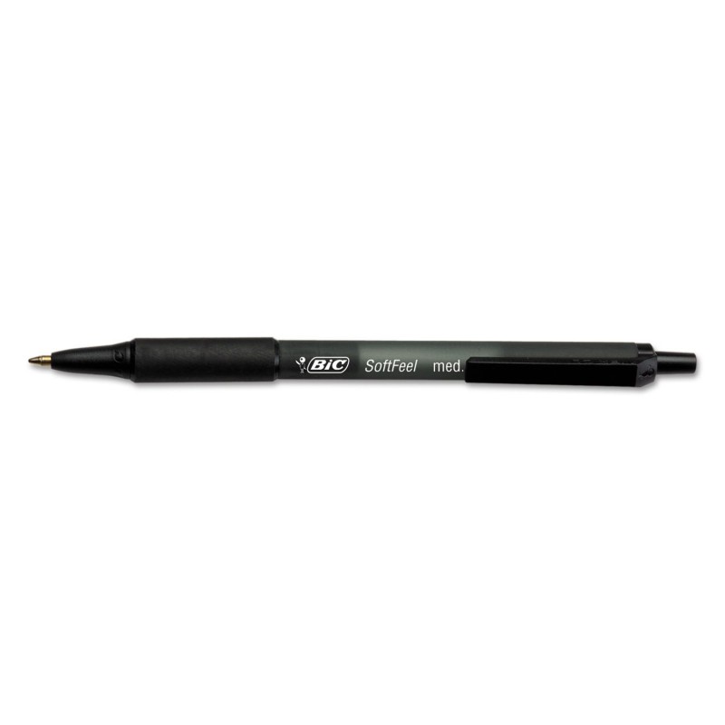 PENNA NERA A SFERA BIC SoftFeel CLIC GRIP