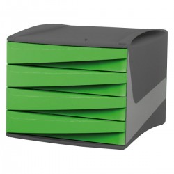 CASSETTIERA VERDE ACIDO  Fellowes G2D