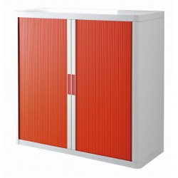 ARMADIO EASYOFFICE       BIANCO/ROSSO 110X41,5X104