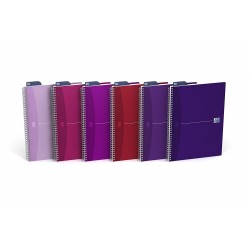 BLOCCO SPIRALATO Oxford OFFICE BOOK BEAUTY A4 QUADRETTI 5 mm