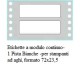 SC.6000 FG ETICHETTE 1 CORSIA 72X23,5 MARKIN TABU