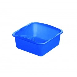 BACINELLA QUADRA BLU 16LT 38X38CM DOPLA