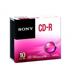 CD-R RISCRIVIBILE HIGH   SPEED 700 GB SONY