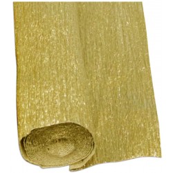 10RT CARTA CRESPA ORO METAL 130 (50X150CM) SADOCH