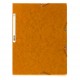 CARTELLA CON ELASTICO 24x32CM ARANCIO CARTONCINO LUSTRE 425gr