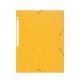 CARTELLA CON ELASTICO 24x32CM GIALLO CARTONCINO LUSTRE 425gr