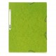 CARTELLA CON ELASTICO 24x32CM VERDE TIGLIO CARTONCINO LUSTRE 425gr