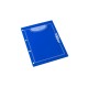 41156 CARTELLINA REXEL   TRAPPER 2 TASCHE BLU