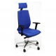 POLTRONA ERGONOMICA SEMIDIREZIONALE BLU Unisit Larissa LR1