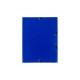 CARTELLA PPL CON ELASTICO 24x32CM BLU