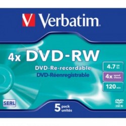 DVD -R VERBATIM 4,7 SLIM SIAE INCLUSA