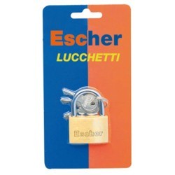 LUCCHETTO CON ARCO CORTO CHIUSURA SEMPLICE 30mm ESCHER