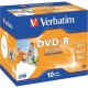CUSTODIA 10 DVD-R STAMPABILI Verbatim