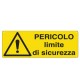 CARTELLO ALLUMINIO 35x12,5cm