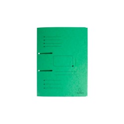 CARTELLINA LEMBI FORATE 225gr VERDE PUNCHY - Conf da 25 pz.