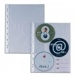 CONFEZIONE 10 BUSTE A4 A FORATURA UNIVERSALE SEI ATLA CD3