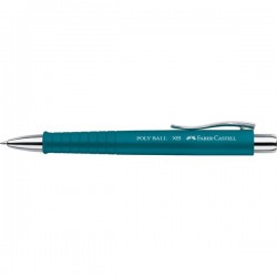 PENNA A SFERA PETROLIO FABER-CASTELL POLY BALL XB