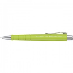 PENNA A SFERA LIME FABER-CASTELL POLY BALL XB