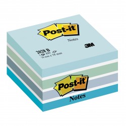 CUBO 3M Post-it Notes AQUARELLE BLU 2028 B