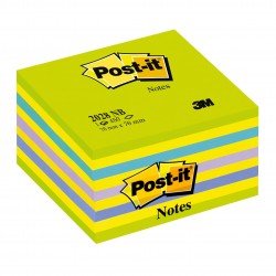 CUBO 3M Post-it Notes Neon LOLLIPOP 2028 NB