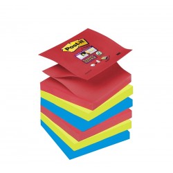 BL.6 Post-it Super Sticky Z-Notes R330 BORA BORA 3M