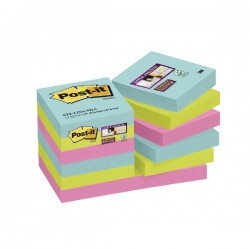 BL.12 Post-it Notes Super Sticky 622 MIAMI 3M