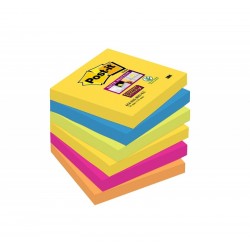 BL.6 Post-it Notes Super Sticky 654 RIO DE JANEIRO 654 3M