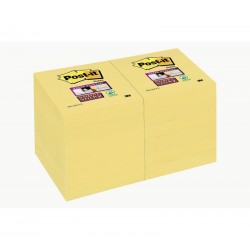 BL.12 Post-it Notes Super Sticky 622 Canary 3M