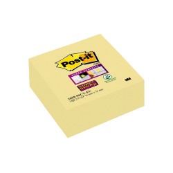 CUBO Post-it Notes Super Sticky 2028 Canary 3M
